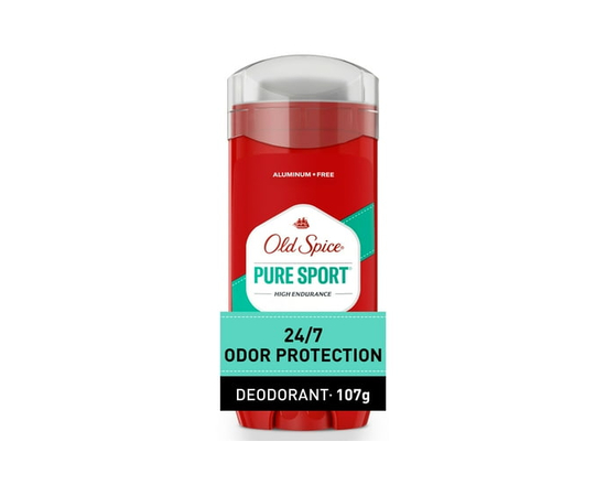 Old Spice High Endurance Deodorant for Men, Aluminum Free, Pure Sport Scent - 3 oz