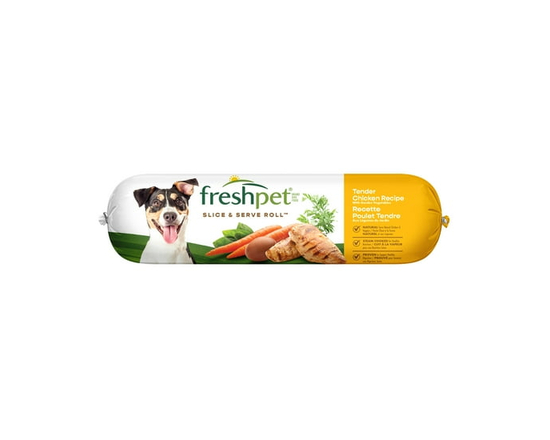 Freshpet Fresh Dog Food, Tender Chicken Recipe, Slice & Serve 1 lb - Not Applicable;1 lb;Not Applicable