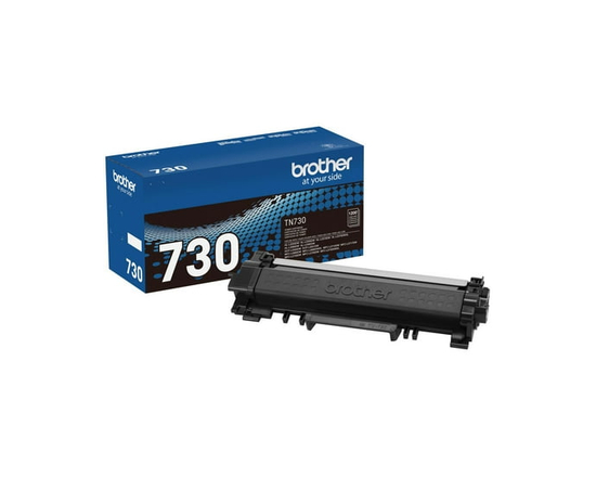 Brother Genuine TN730 Toner Cartridge - Black
