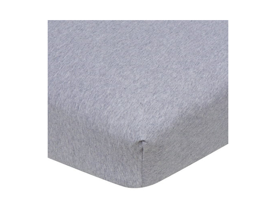 Gerber Baby & Toddler Grey Fitted Crib Sheet - One Size