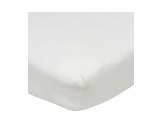 Gerber Baby & Toddler White Neutral Fitted Crib Sheet - One Size