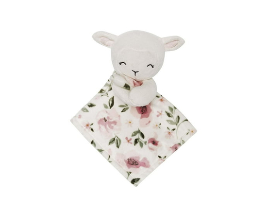 Modern Moments by Gerber Baby 1 Pack Security Blanket - 12" x 12" (White)