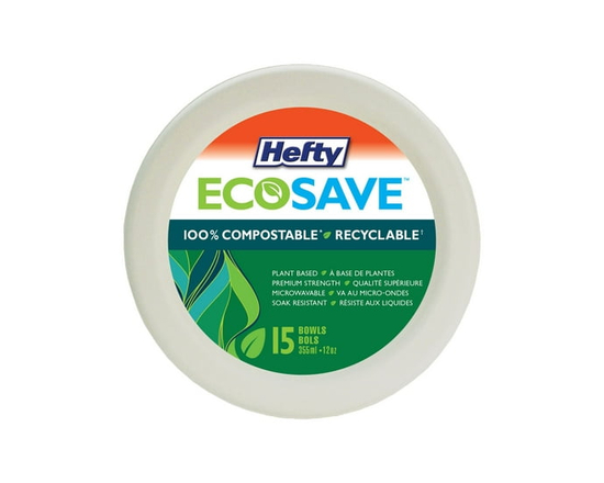 Hefty EcoSave® Bowls, 15 Bowls