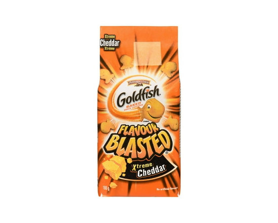 Goldfish® Flavour Blasted® Xtreme Cheddar Crackers,180g bag - 180g