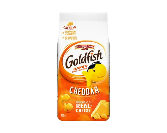 Goldfish® Cheddar Baked Snack Crackers 200 G Bag - 200 g