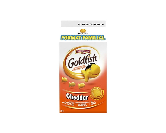 Goldfish Cheddar Crackers Family Pack, 750g Carton - 750g