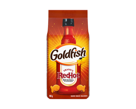 Goldfish® Franks RedHot Cheddar Crackers (180 g Bag) - 180g