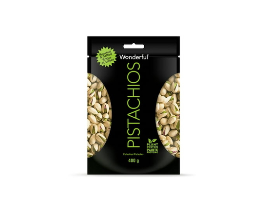 Pistaches rôties et salées de Wonderful Pistaches, 400 g - 400 g