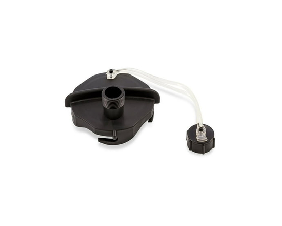 Camco 39463 RV Sewer Cap with Hose Connection