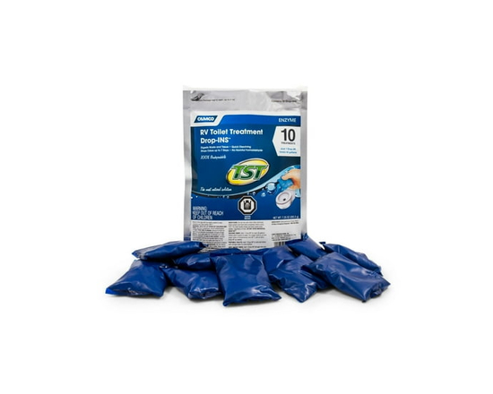 Camco 41520 TST RV Toilet Treatment Drop-Ins - 10 Pack