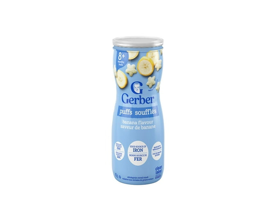 GERBER Puffs Banana Baby Snacks - 42 g