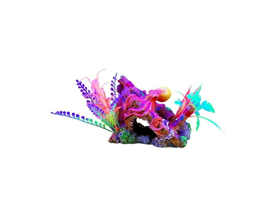 Marina iGlo Aquarium Aquarium Ornament, Skull Castle - 5.5 in L x 3.5 in W x 4.25 in H