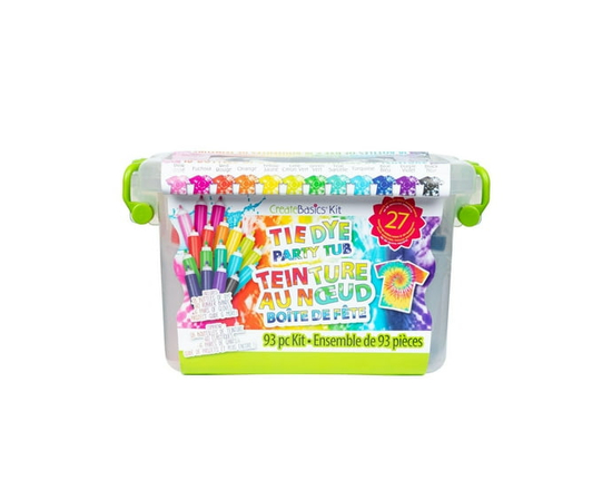 Create Basics 18 Color Tie Dye Storage Kit