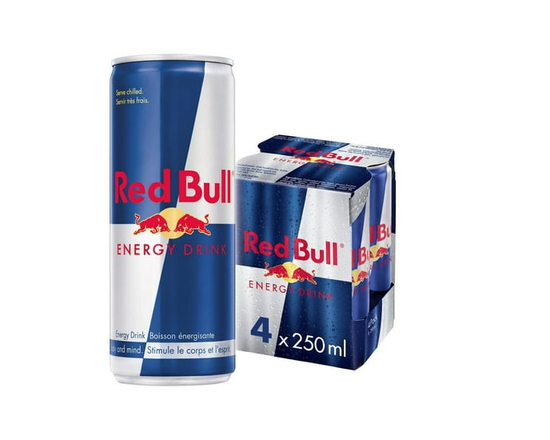 Red Bull Energy Drink, 250 ml (4 pack) - 250 mL