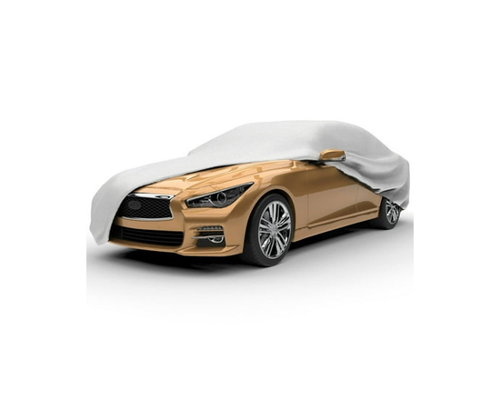 Budge Lite Car Cover Fits Cars up to 264 inches, B-5 - (Polypropylene, Gray)