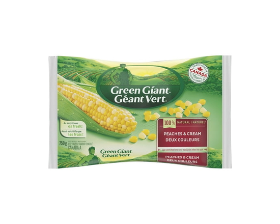 Green Giant Peaches & Cream Super Sweet Whole Kernel Corn - 750 g