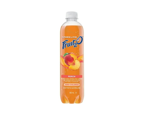 FRUIT2O Pétillant Pêche 502ML - 502 ml