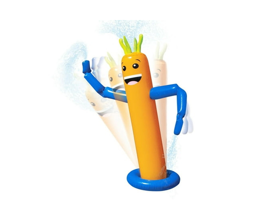 Banzai Wacky Wiggles Inflatable Sprinkler Outdoor Water Play Ages 3+