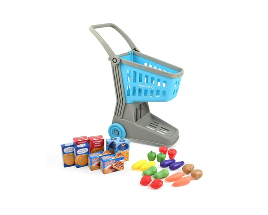 Kid Connection Shopping Cart Playset 25 Pieces