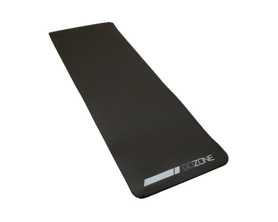GoZone 12mm Fitness Mat with Carry Strap (Black)