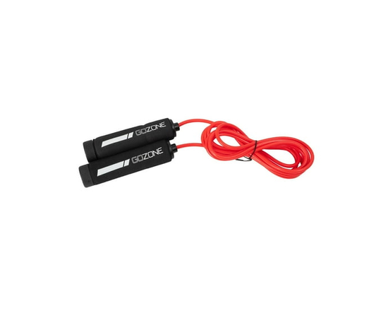 GoZone Comfort Handle Jump Rope – Red/Black