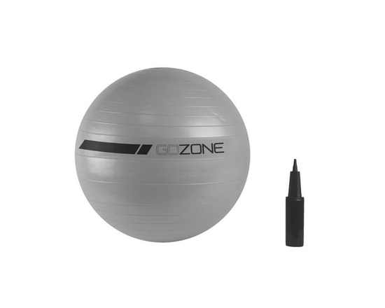 Ballon d’exercice GoZone - 65 (Gris)