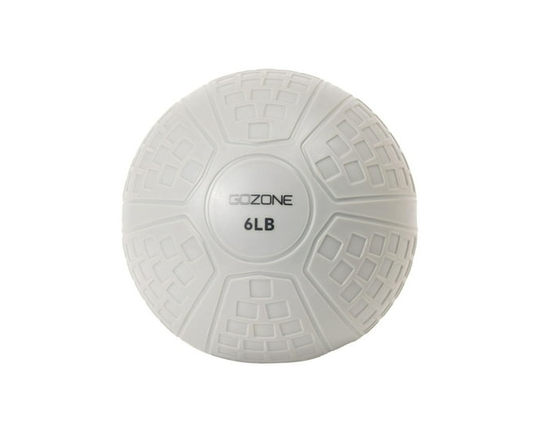Ballon d’exercice 6 lb GoZone – Blanc