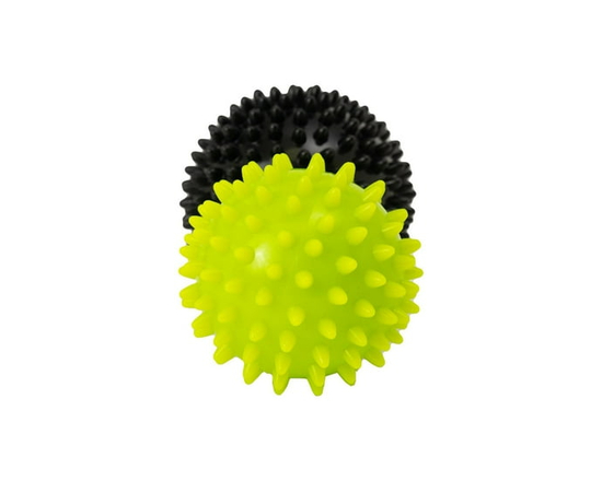 GoZone 2-Pack Therapy Massage Balls – Black/Green