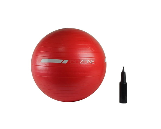 Ballon d’exercice GoZone - 55 (Rouge)