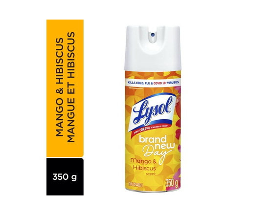 VAPORISATEUR DÉSINFECTANT LYSOL - Brand New Day Mangue et Hibiscus 350g - 350g