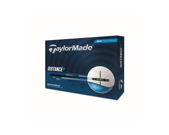 Taylormade Distance+ Golf Balls - One Dozen