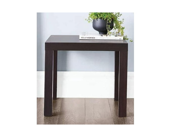 HOMETRENDS End Table (Expresso)