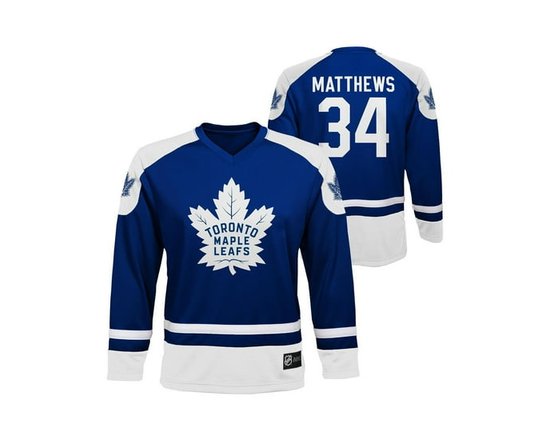 NHL Toronto Maple Leafs Matthews Youth Player Jersey