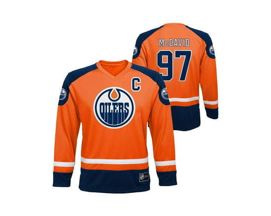 NHL Oilers - McDavid Youth Player Jersey