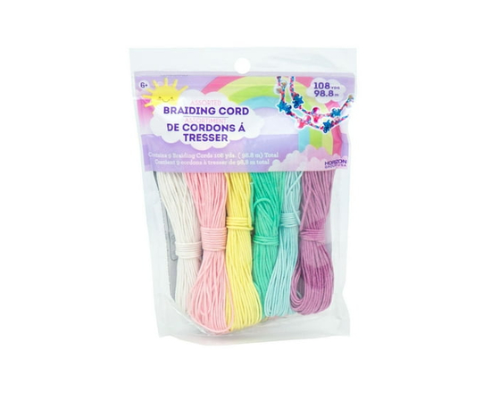 Assortiment de cordons á tresser