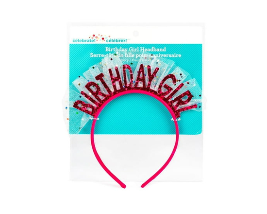 Birthday Girl Headband, Way to Celebrate