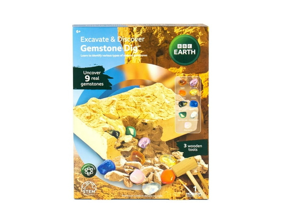 BBC Earth Excavate & Discover Gemstone Dig