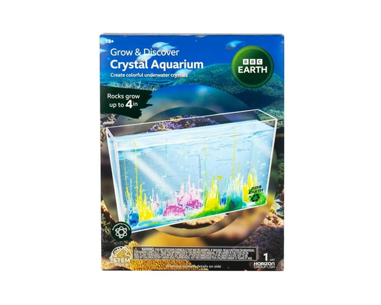 BBC Earth Grow & Discover Crystal Aquarium