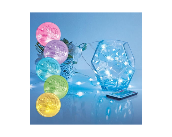 Merkury Multicolor Fairy String Lights, 14ft.