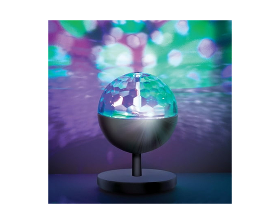 Merkury Innovations Partyglo Beat – Projecteur portable réactif au son, lot de 1