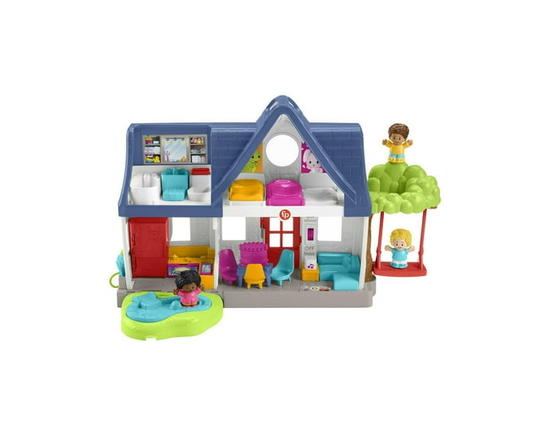 Coffret de jeu Friends Together Play House Little People de Fisher-Price - Version Anglaise et Française