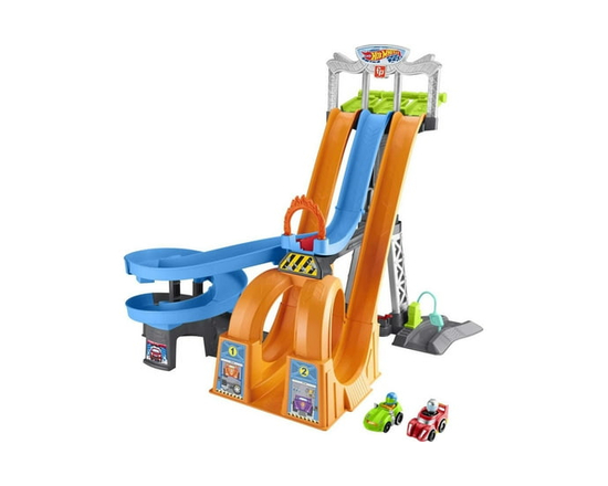Little People Hot Wheels La Tour des boucles de course