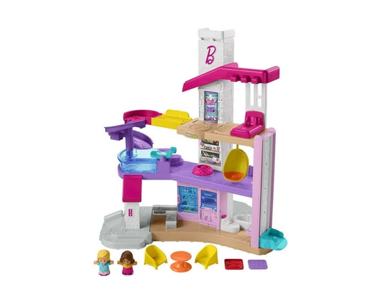 Fisher-Price Little People Barbie Little DreamHouse Playset - English & French Version