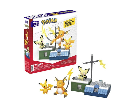 MEGA Pokémon Coffret Évolution Pikachu - 160 Blocs