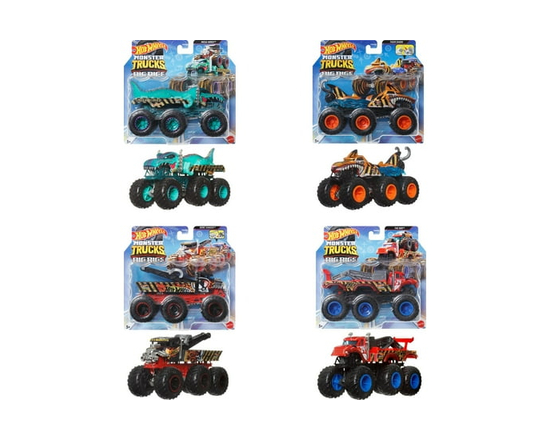 Hot Wheels Monster Trucks Big Rigs Camion à 6 roues