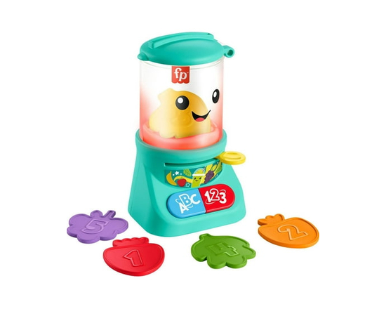 Fisher-Price Rires et Éveil Mélangeur à boissons Chiffres et Couleurs - French Version