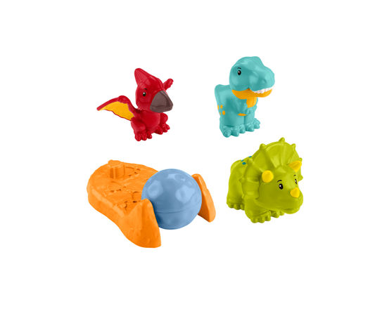 Fisher-Price Little People Coffret Dinosaures sympathiques - Exclusivité Walmart