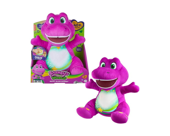 Fisher-Price Barney’s World Barney Cur Lumineux, multilingue