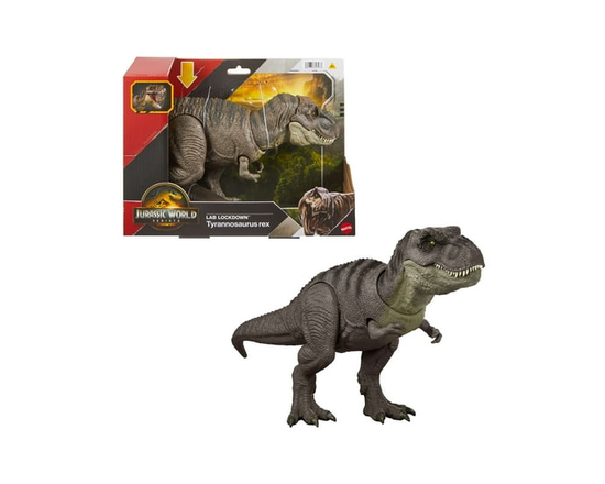 Jurassic World Rebirth Tyrannosaurus Rex Action Figure, Dinosaur Toy, T-Rex Chomp Attack - Walmart Exclusive