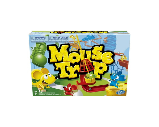 Mouse Trap Kids Board Game, Kids Game for 2-4 Players